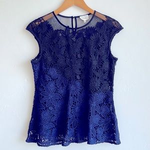 ANTHRO Deletta Lace blouse. S